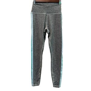 Spiritual Gangster Women Gray Tech Heather Jersey Leggings Pants Size XS